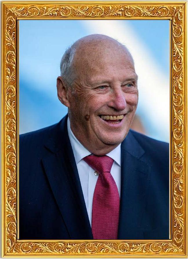 Kong Harald er død.